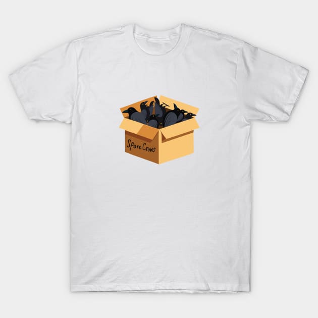 Spare Crows T-Shirt by Squirrel Friends